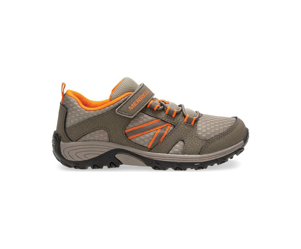 Buty Sportowe Merrell Dziecięce Szare - Outback Niskie - 796138-YAG